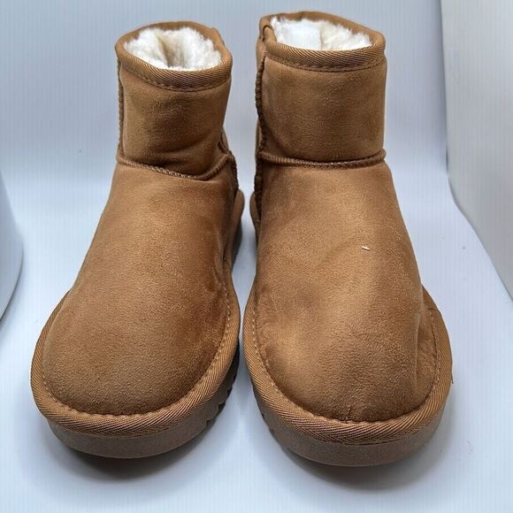 CUSHIONAIRE Women’s Cozy Boot 8.5 CHESTNUT - Picture 2 of 7